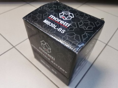 NOWY Akumulator motocyklowy AGM MB30L-BS 12V 30Ah 300A Martinelli NOWY Akumulator motocyklowy AGM MB30L-BS 12V 30Ah 300A Martinelli