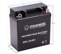 AKUMULATOR MORETTI AGM (Gel) MB5L-BS SKUTER QUAD MOTOROWER Martinelli