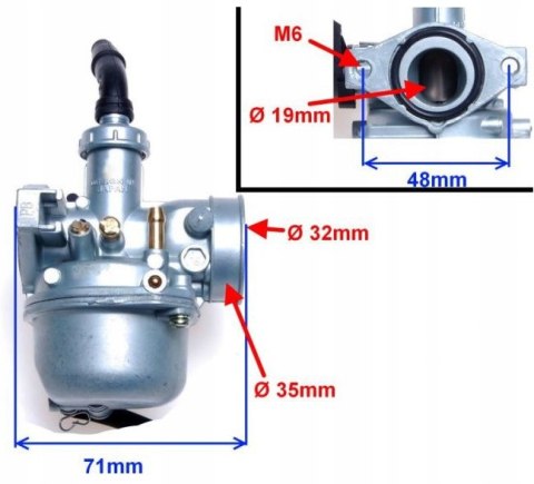 GAŹNIK ROMET OGAR CHOPPER KING ŁOŚ ATV QUAD GAŹNIK ROMET OGAR CHOPPER KING ŁOŚ ATV QUAD