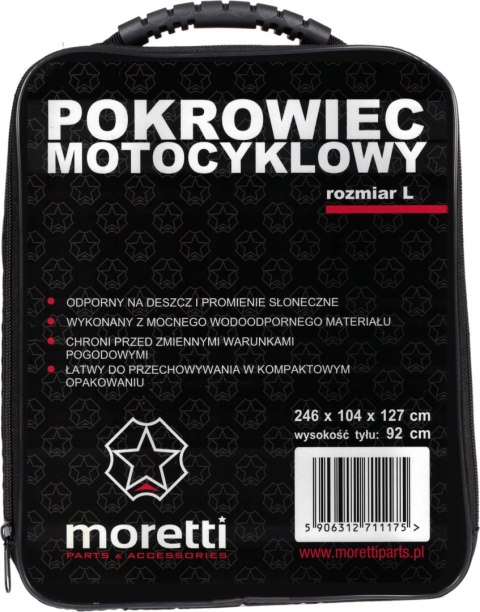 POKROWIEC NA MOTOCYKL L MORETTI Martinelli POKROWIEC NA MOTOCYKL L MORETTI Martinelli